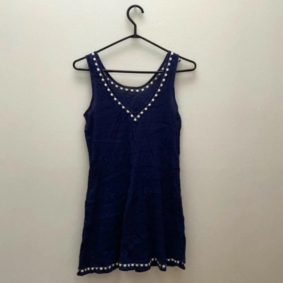 GAP - Lightweight Sheer Navy Beach Coverup - Picture 1 of 3